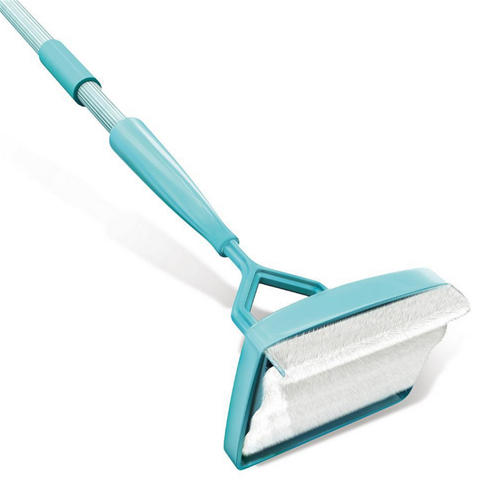 Multifunctional Baseboard Cleaning Brush - Extendable Microfiber Dust Brush Cleaner Baseboard&Molding Cleaning Tool  Home Cleaning Supplies Cleaning Brushes(Includes 1 Baseboard Cleaning Brush,2 Reusable Cleaning Pads)